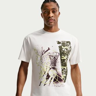 Nike Mens Basketball T-Shirt in White | IM5044-133