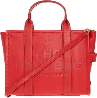 Marc Jacobs The Medium Tote Bag - Dames - Handtassen - Rood - ONE Size - Leer - Tassen