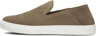 Clay Stijlvolle heren loafers voor lente/zomer - Heren - Loafers - Beige - 43 EU - Linnen - Schoenen
