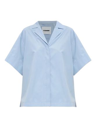 Jil Sander short-sleeve shirt - Blauw