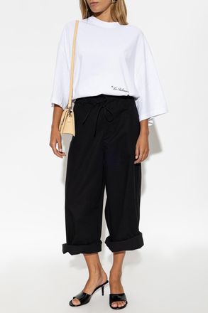 Jacquemus T-shirt Le Parmier, Womens, White