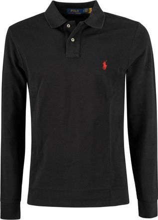 Ralph Lauren Polo Shirt - Heren - Polos - Zwart - XL - Katoen - Tops