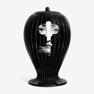 Fornasetti Vertical Striped Lock Vase For10579