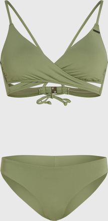 O'Neill Triangel-Bikini ONEILL ESSENTIALS BAAY MAOI BIKINI SET, Damen, Gr. 34, N-Gr, avery fern, Obermaterial: 82% Polyamid, 18% Elasthan, Bikini-Sets Triange