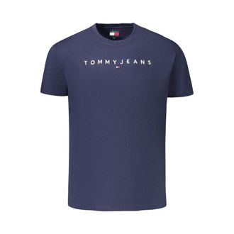 Tommy Hilfiger Blauw Katoenen Heren T-Shirt