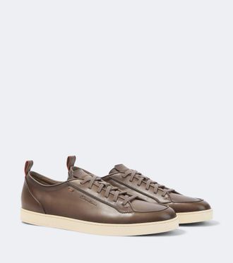 Santoni Leather sneakers
