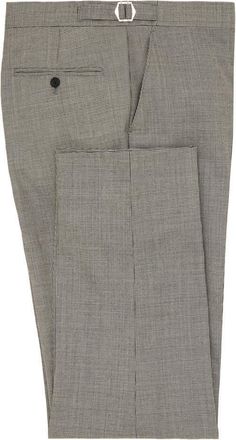 Oliver Brown Flat Front Morning Trousers - Houndstooth