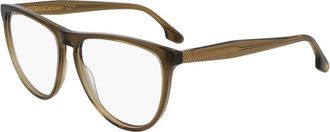 Victoria Beckham Brown Acetate Glasses Womens (Frames)