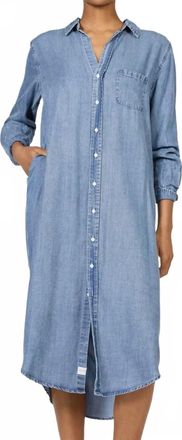 Dear John Denim Galina Midi Dress In Imperial Blue