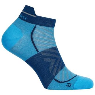 Icebreaker Merino Run+ Ultralight Micro Laufsocken f&uuml;r Herren | blau