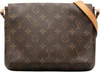 Louis Vuitton Pre-owned Cross Body Bags, female, Brown, Size: ONE SIZE Pre-owned Musette Tango