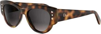 Dior Lucky Charms B1I Zonnebril - Dames - Zonnebrillen - Bruin - 53 MM - Accessoires