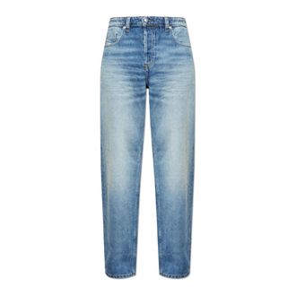 Diesel Straight Jeans, male, Blue, Size: W31 L32 Jeans 2001 D-Macro
