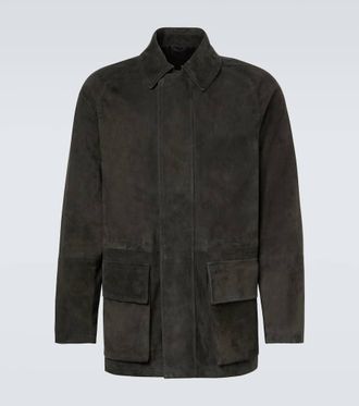 Saman Amel City suede jacket