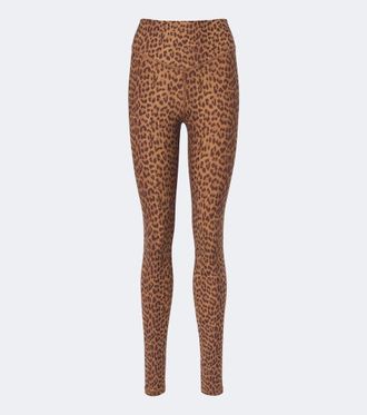 The Upside Javan leopard-print leggings