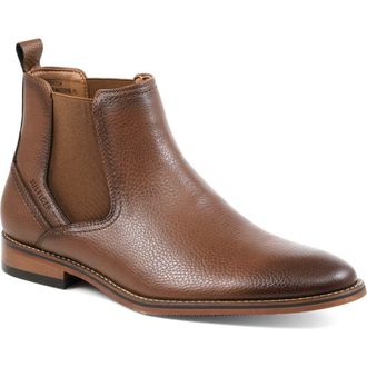 Tommy Hilfiger Berton Chelsea Boot in Medium Brown at Nordstrom Rack, Size 10.5