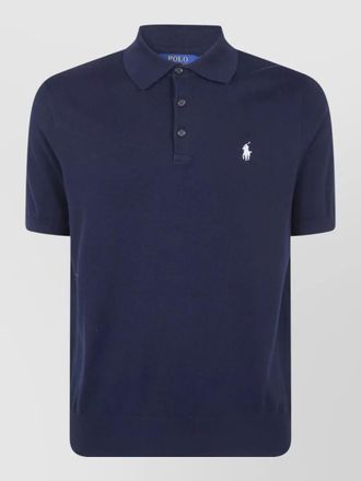 Polo Ralph Lauren short sleeve knit polo collar sweater