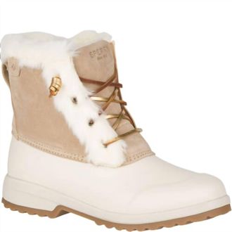 Sperry Top-Sider Womens Maritime Repel Pac Boots In Sand
