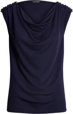 Ralph Lauren T-shirt met korte mouwen - Dames - Tops zonder mouwen - Blauw - L - Tops