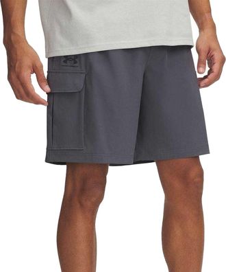 Under Armour Heren Vibe Woven Cargo Korte Broek (Rots/Zwart)