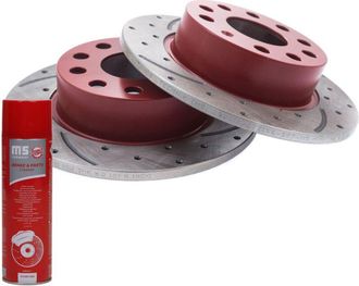 OEM Discos De Freno Traseros 24011002771se-set-ms 2 Piezas Sport-ext