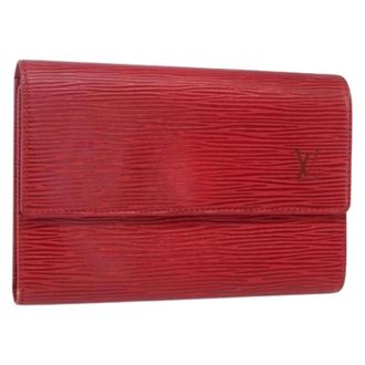 Louis Vuitton Portafoglio vintage in pelle Pre-owned - - Pre-owned - Donna - Rosso - ONE SIZE