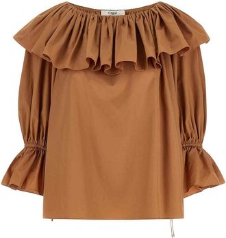 Chlo&eacute; Ruffle Blouse