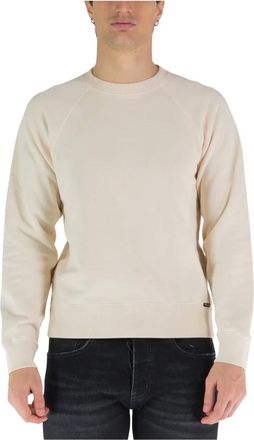 Tom Ford Hombre, Sudaderas, Blanco, Talla: L