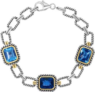 Effy Blue Topaz & London Blue Topaz Chain Bracelet at Nordstrom Rack