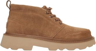 UGG Ugg, Schoenen, Heren, Bruin, 41 EU, Suède, Klassieke Veterschoenen Enkellaarsjes Bruin