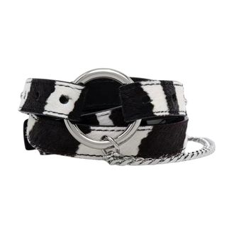 Patrizia Pepe Cintur&oacute;n estrecho de piel - Accessories - Mujer - Negro - XS
