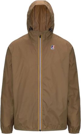 K-Way Le Vrai 3.0 Claude Jacket - Heren - Zomerjassen - Bruin - M - Jassen