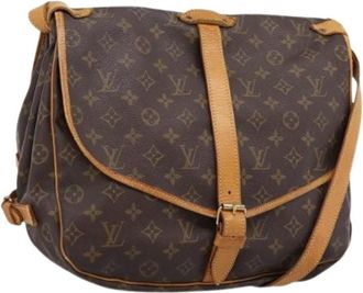 Louis Vuitton Borsa a spalla Saumur 35 Pre-owned - - Pre-owned - Donna - Marrone - ONE SIZE