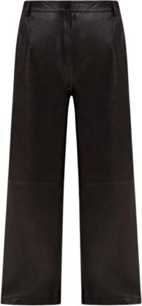 Yves Salomon Donna, Pantaloni, Nero, XS, new