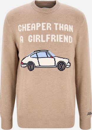 MC2 Saint Barth Rundhalspullover aus Fantasiestrick