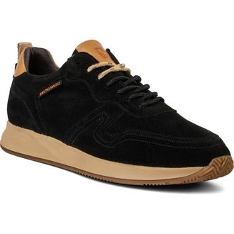Bruno Magli Capri Sneaker in Black Suede at Nordstrom Rack, Size 10.5