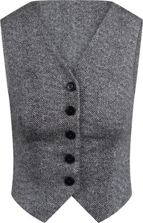 Ermanno Scervino Dames, Jassen, Grijs, Maat: XL Viscose