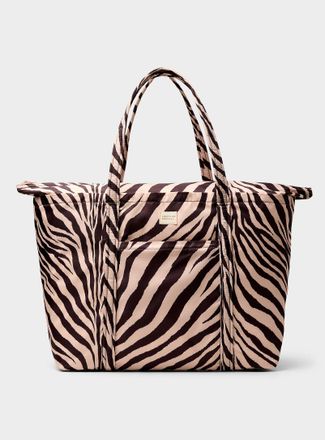 Loeffler Randall Womens Dina patterned XL tote bag With suitcase loop