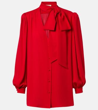 Valentino Blusa in georgette di seta