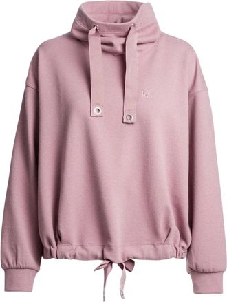 Parajumpers Womens Parajumpers Zelda Taupe Alloy Pink Hoodie - Size: 10/8
