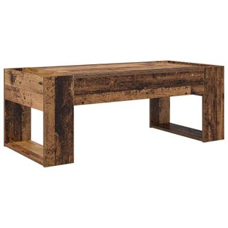 vidaXL Mesa De Caf&eacute; Madera Vieja 110 X 50 X 41 Cm Madera De Ingenier&iacute;a Vidaxl