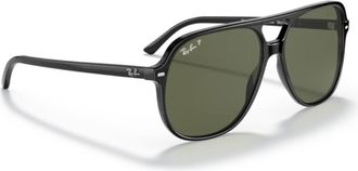 Ray-Ban Mens Bill Sunglasses In Black Polar Green
