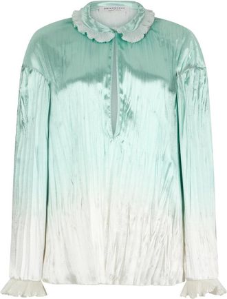 Philosophy di Lorenzo Serafini Dames, Blouses & Shirts, Blauw, Maat: 2XL Katoen