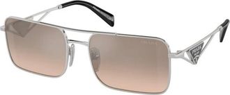 Prada Authentieke Bril met Topkwaliteit - unisex - Zonnebrillen - Grijs - 56 MM - Accessoires