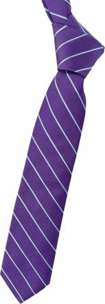Robert Talbott Mens Faille Textured Stripe Woven Silk Tie In Lilac, Light Blue, And White Stain