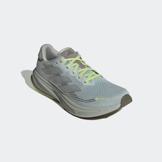 adidas Laufschuh ADIDAS PERFORMANCE SUPERNOVA RISE GTX, Herren, Gr. 42,5, wonder silber, silber metallic, olive strata, Textil, Schuhe Laufschuh, wasserdicht