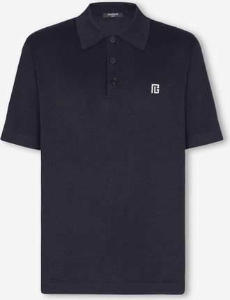 Balmain Polo Shirt Monogram