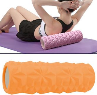 Trade Shop Trade Shop - Rullo Fitness Pilates Schiuma Tubo Esercizi Palestra Yoga Massaggi Schiena 13x33