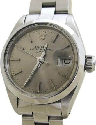 Rolex Orologio Vintage Pre-owned - - Pre-owned - Donna - Grigio - ONE SIZE