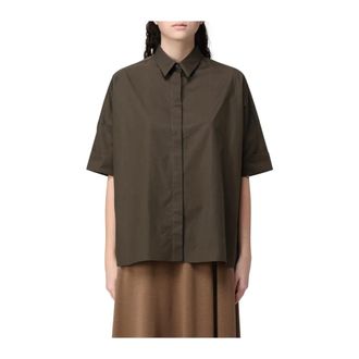 Fay Shirts, female, Green, Size: XS Shirt